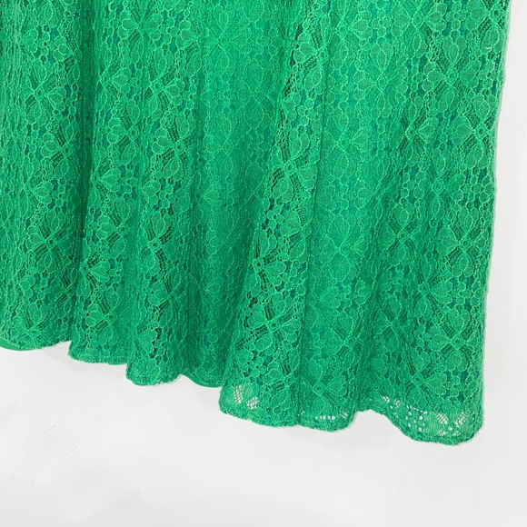 London Times Green Lace Dress NWT size 16 - Picture 5 of 8
